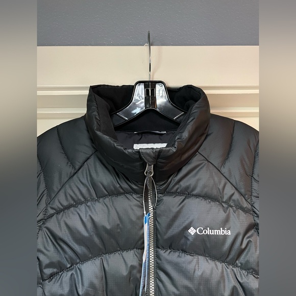 Womens XL Columbia Karis Gale Long Vest Black Puffer Insulated Full Zip New Tag - Picture 7 of 16